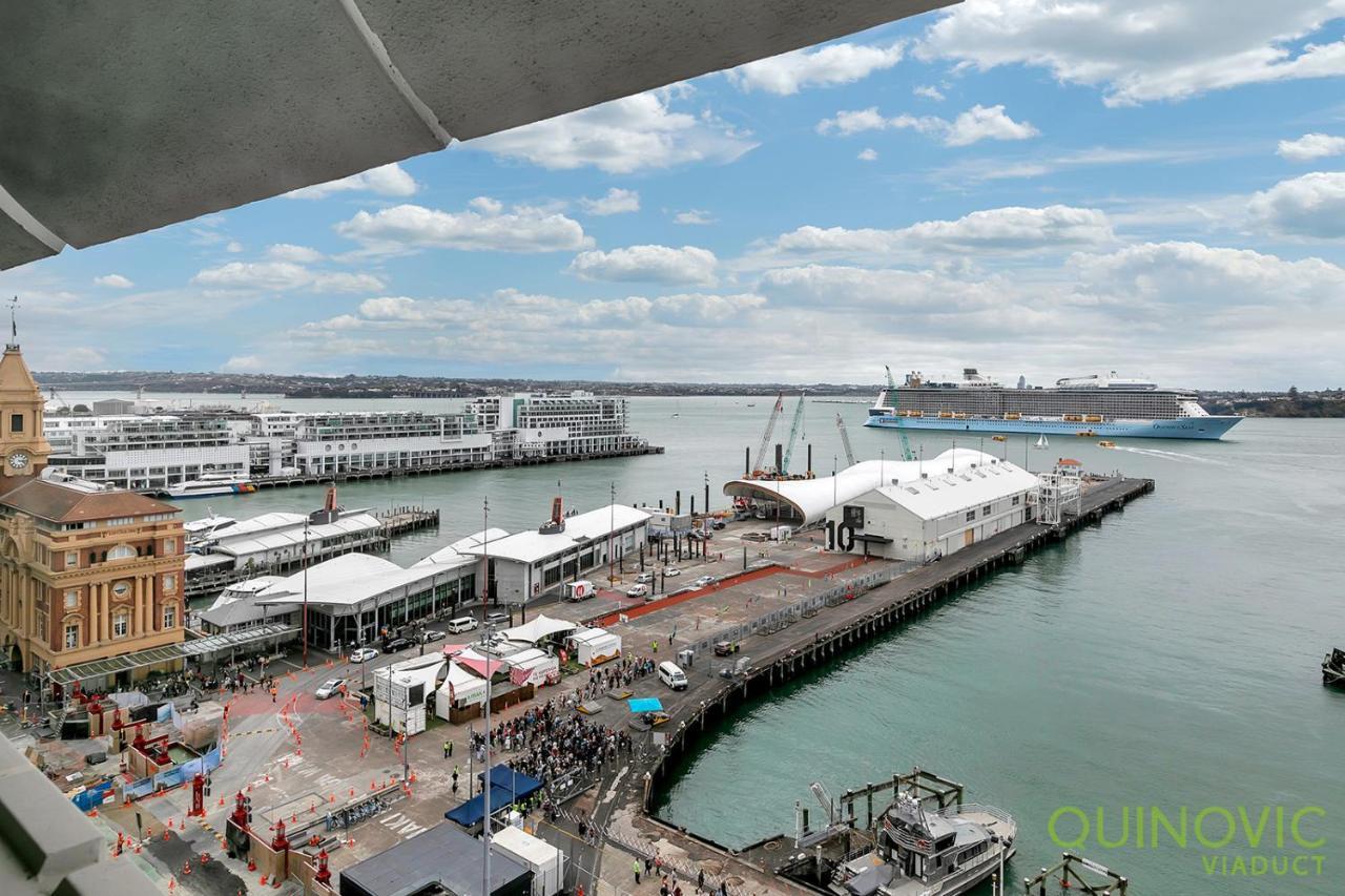 Qv Water View Britomart Apartment With Wifi -557 Auckland Luaran gambar